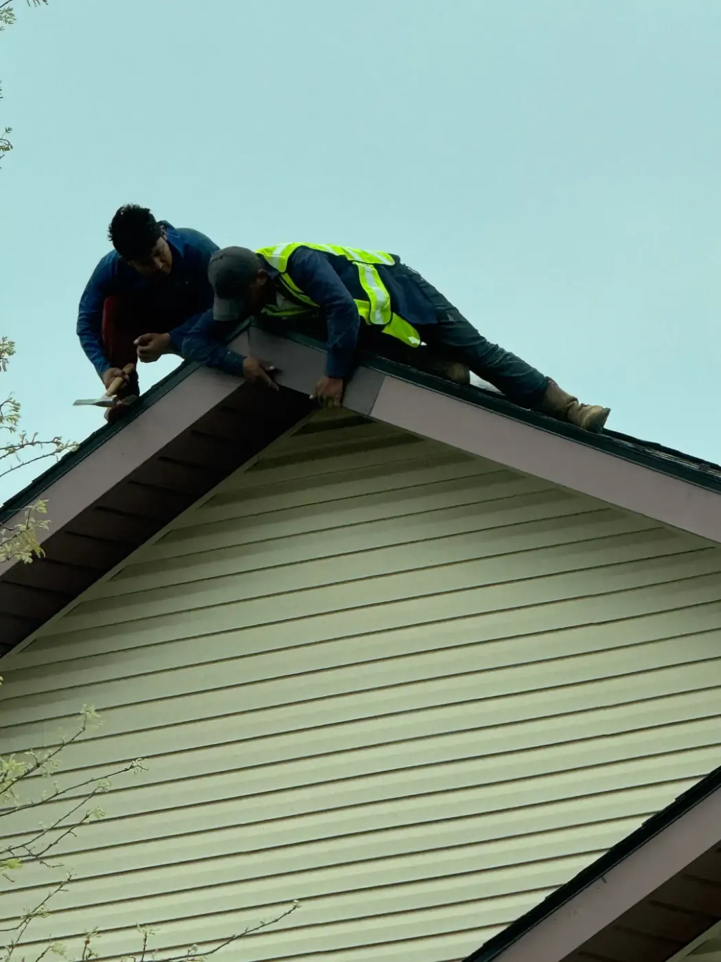 Flashing and seam work in Berne